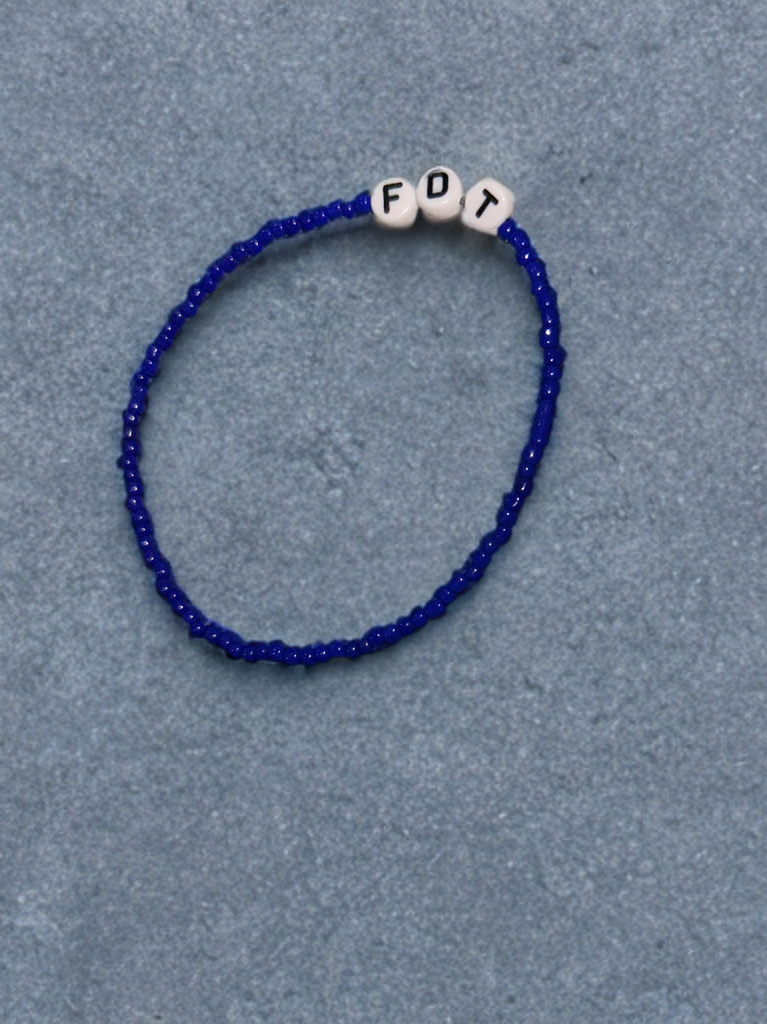 #FDT bracelet in blue